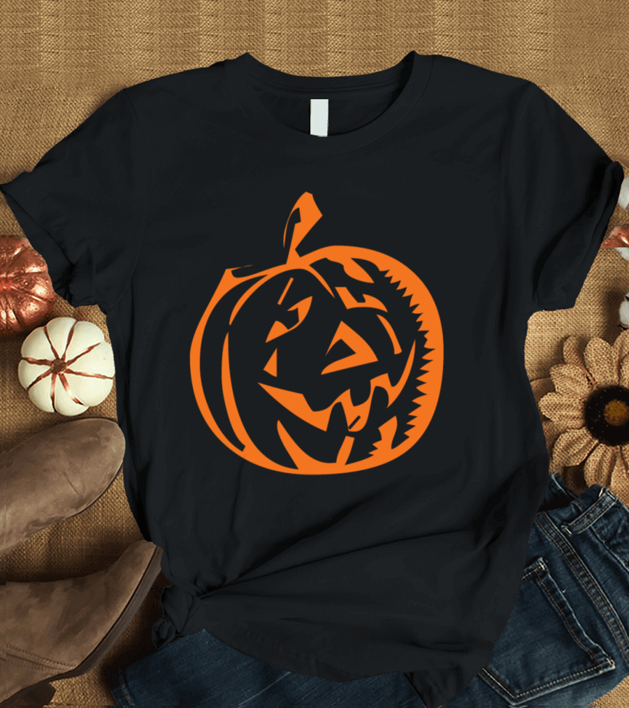 Pumpkin Carving Jack-O'-Lantern Halloween T-Shirt