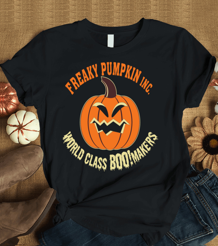 Freaky Pumpkin Inc. World Class Boo Makers T-Shirt