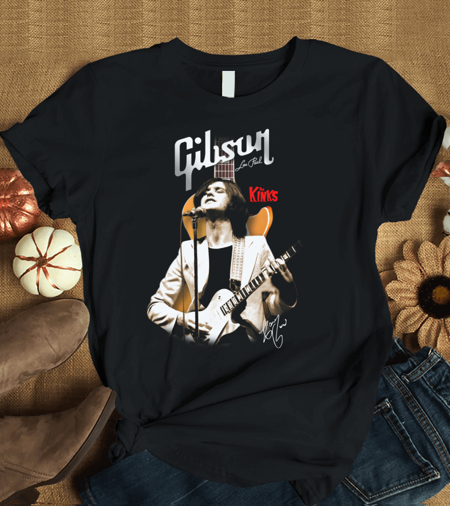 Gibson Les Paul The Kinks Guitarist Signature T-Shirt