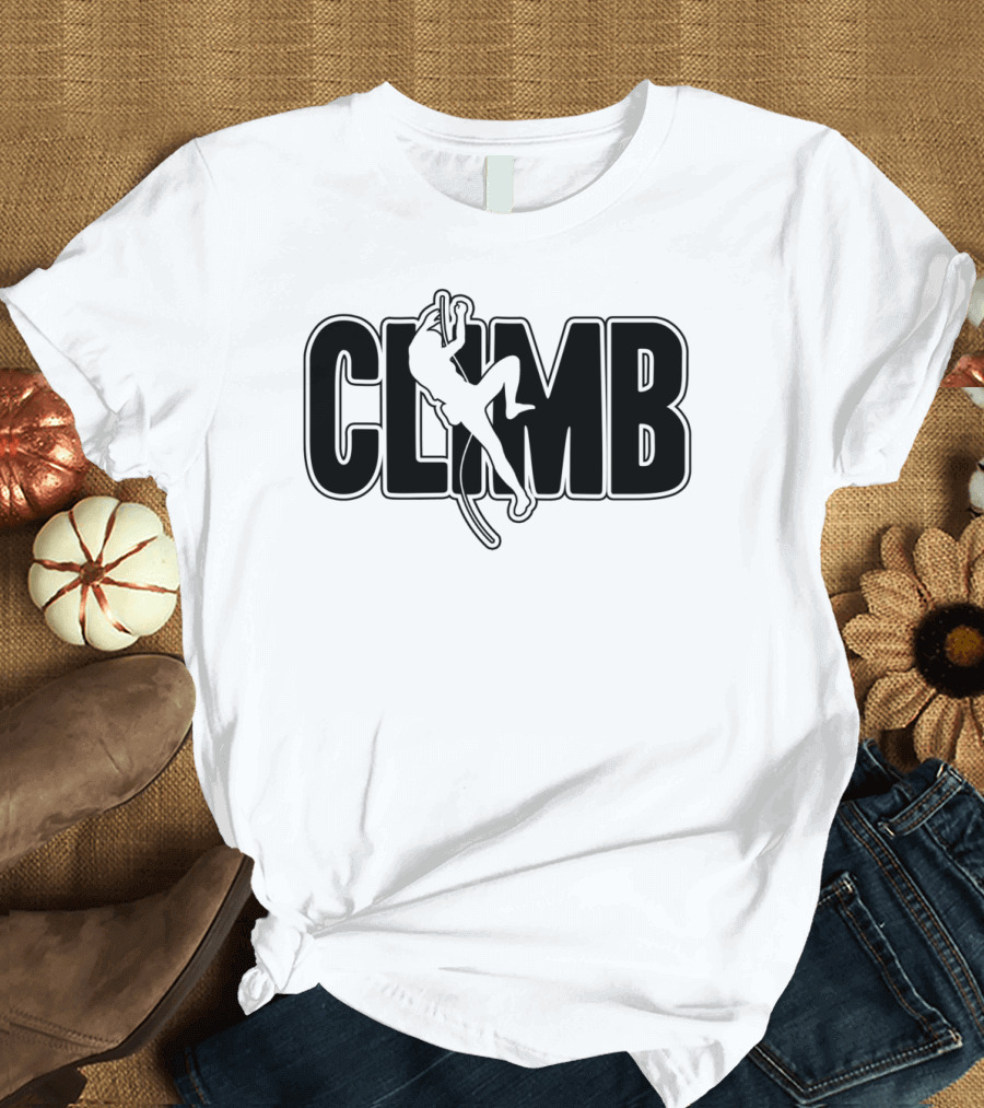 CLIMB Rock Climbing T-Shirt