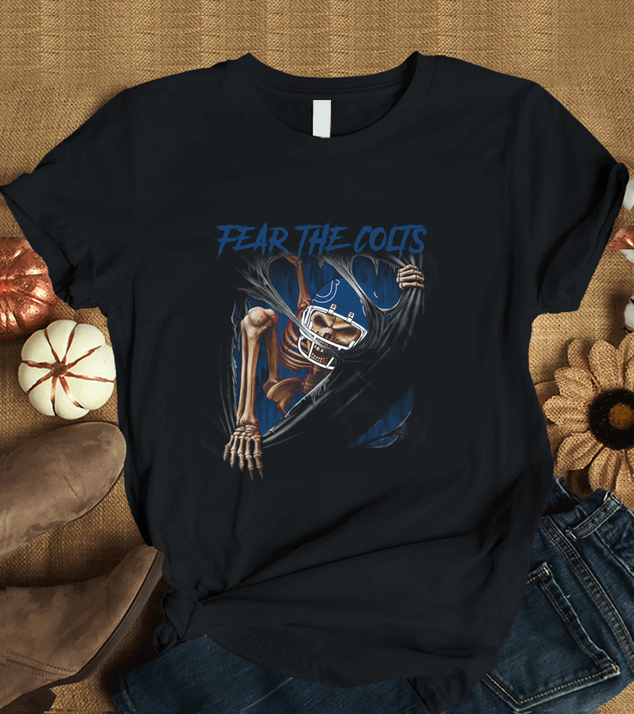 Fear the Colts Indianapolis 515NFL L1MTH T-Shirt