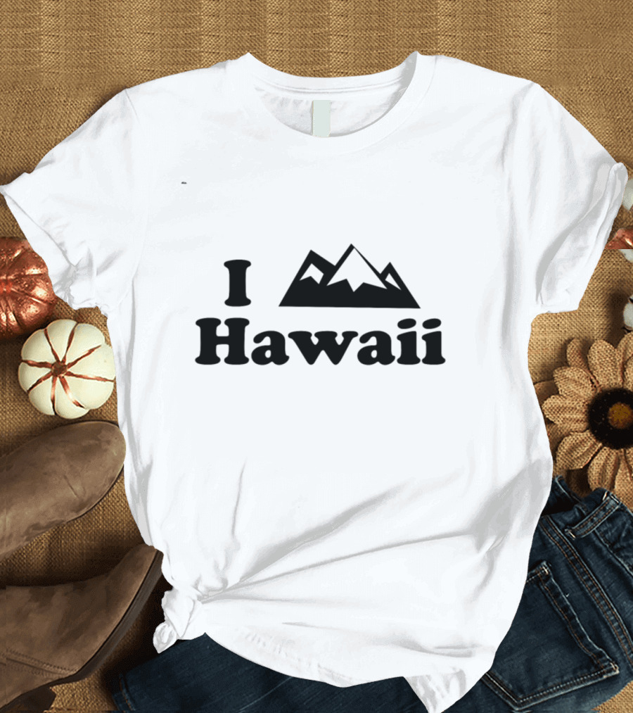 I Heart Hawaii Mountain T-Shirt