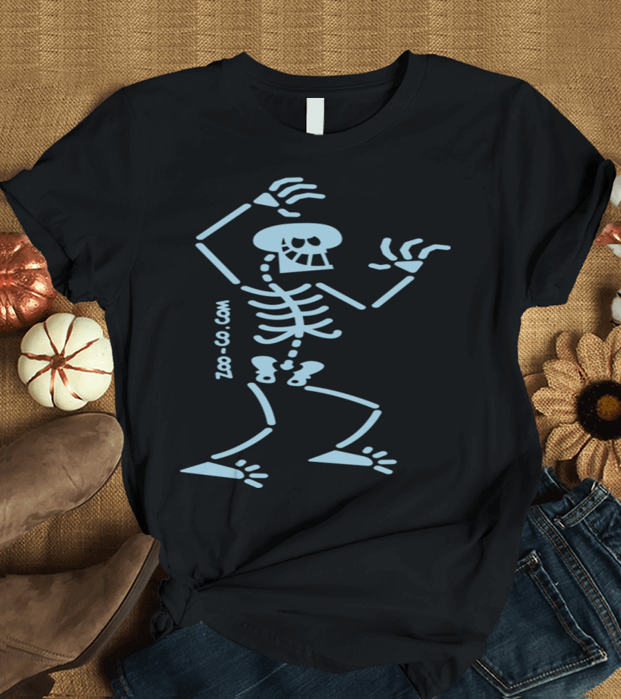 Bad Skeleton Zoo-Co.com Funny Dancing Skeleton T-Shirt