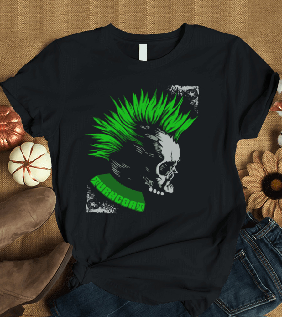 Turncoat Skull Goth Death Metal T-Shirt