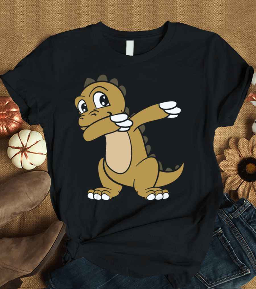 Dabbing Dab Baby Dinosaur Dragon T-Shirt