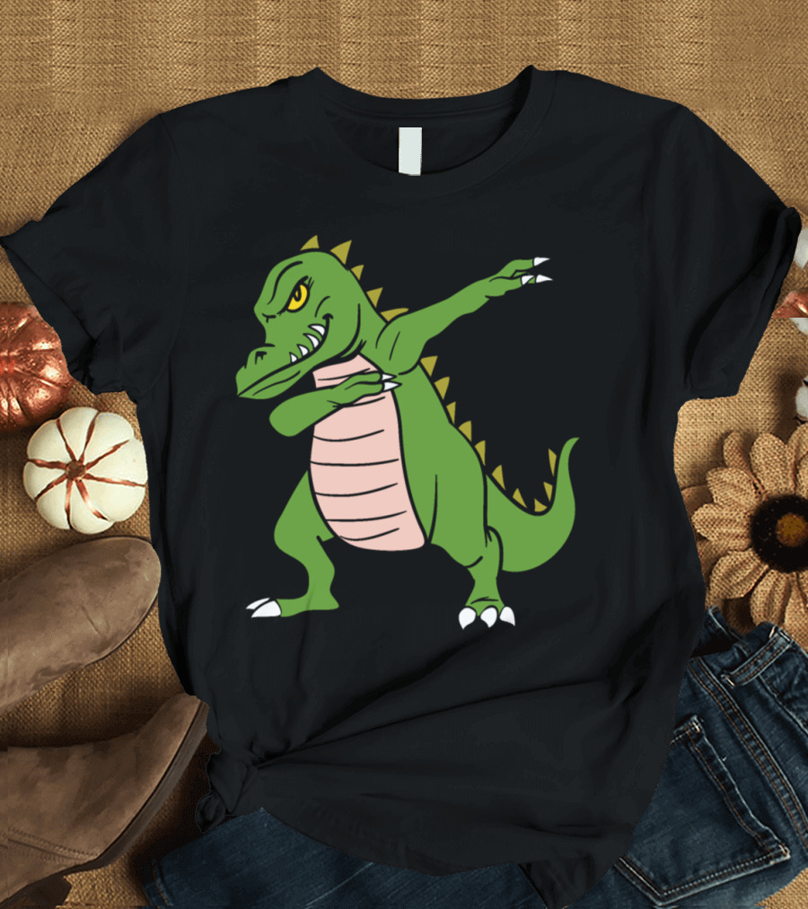 Dabbing Dinosaur Dab Dance Pose T-Shirt