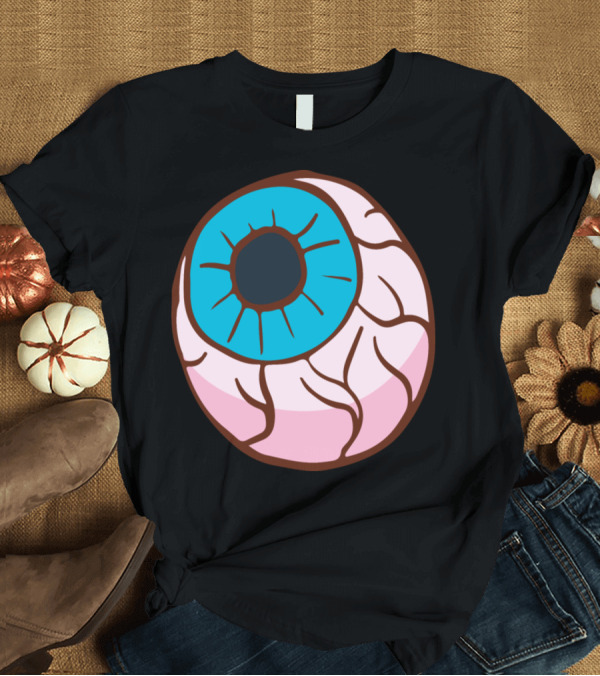 T-Shirt: Halloween Horror Eyeball Graphic Eye T-Shirt Halloween Horror Eyeball Graphic Eye T-Shirt