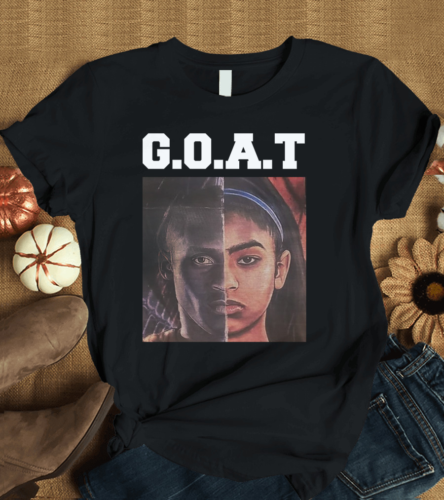 G.O.A.T Kobe Bryant Split Face T-Shirt