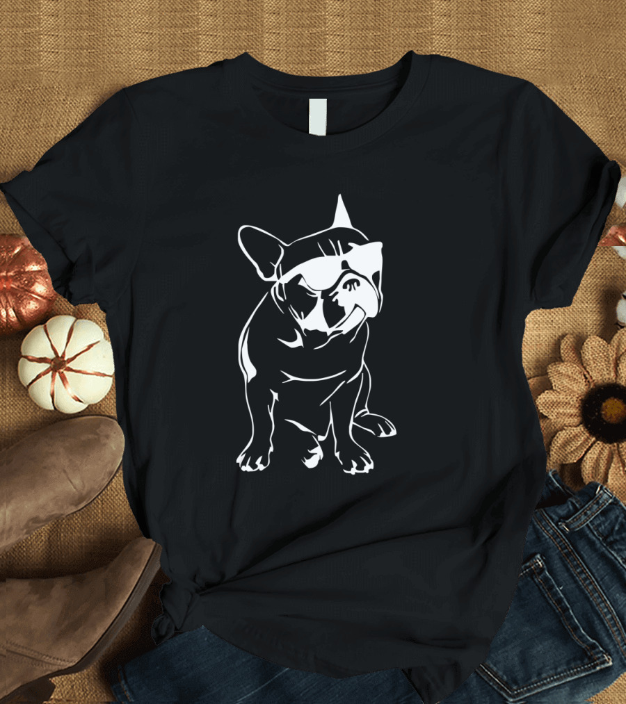 French Bulldog with Sunglasses Cute Puppy Animal T-Shirt
