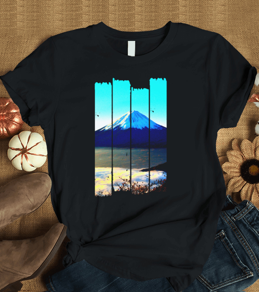 Nature Mountain Fuji Scenic Vista T-Shirt