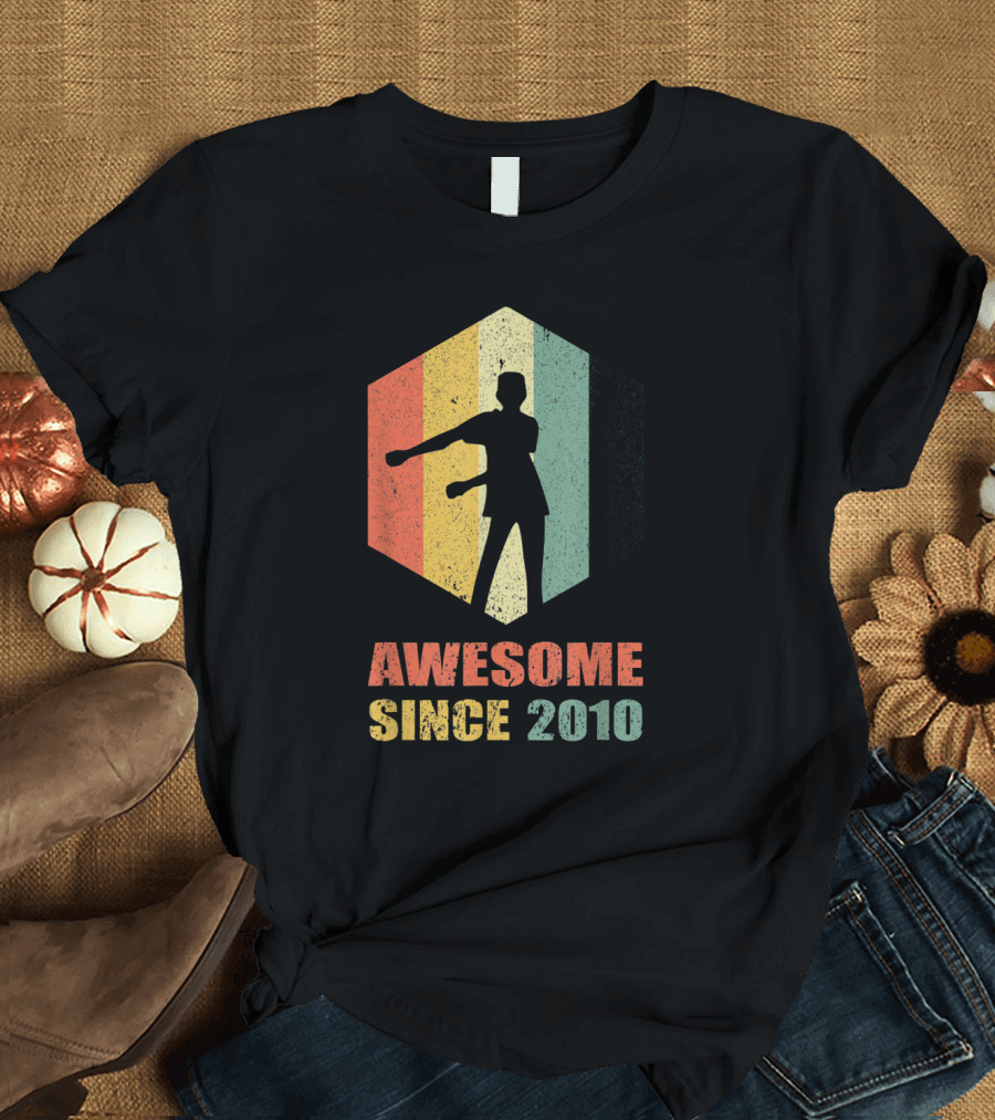 Awesome Since 2010 Vintage Floss Dance for 10 Year Old T-Shirt