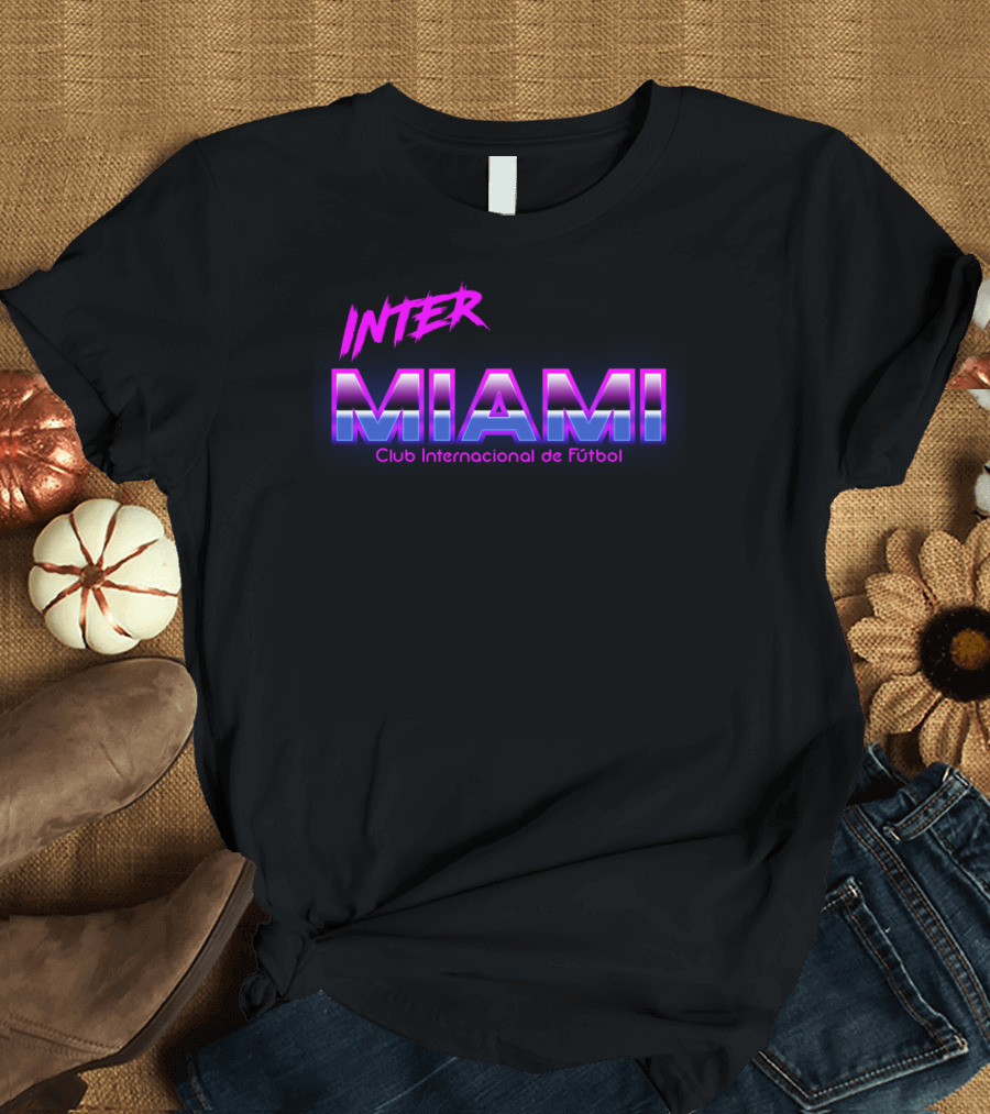 Inter Miami Club Internacional de Fútbol Soccer Jersey Fan T-Shirt