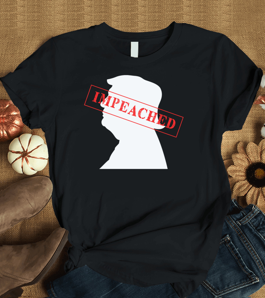 Trump Impeached Red Stamp T-Shirt