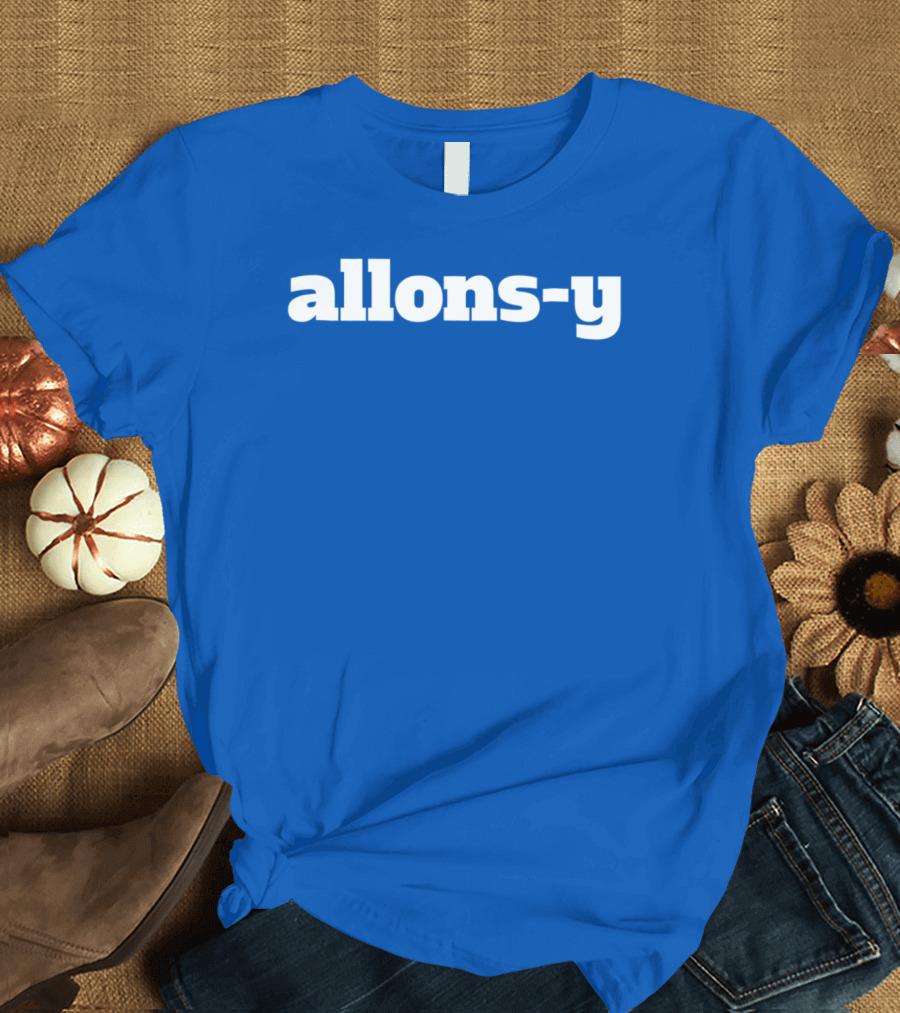 Allons-y Let's Go Doctor Who Exclamation T-Shirt