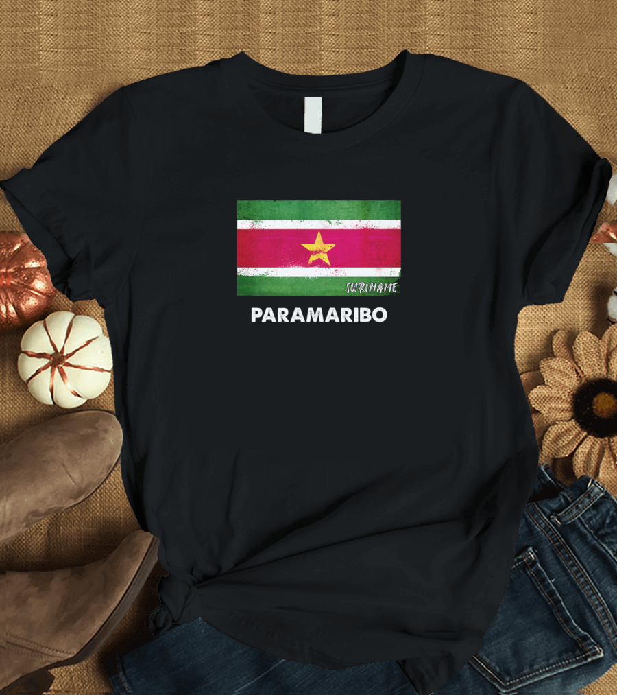 Paramaribo Suriname Flag T-Shirt