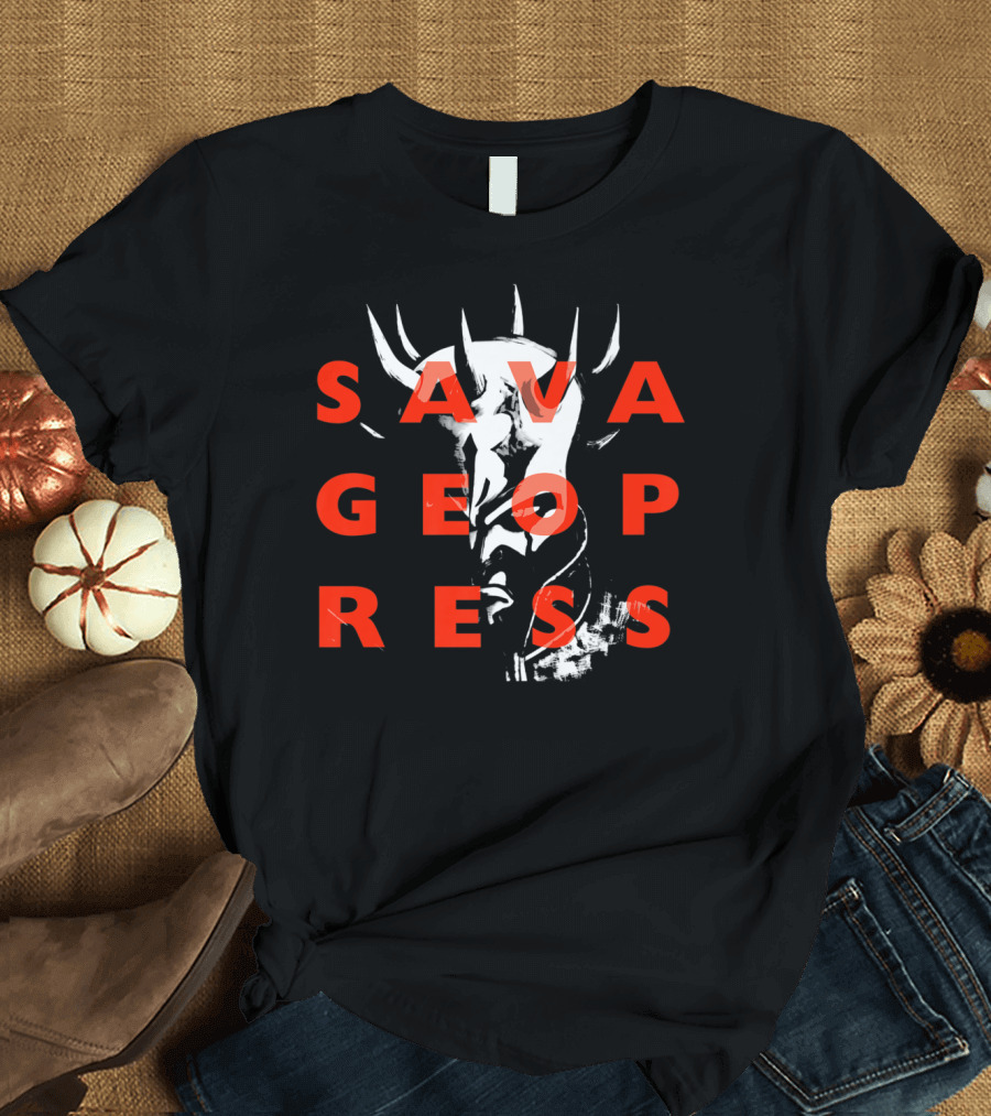 Savage Opress Star Wars The Clone Wars Text T-Shirt