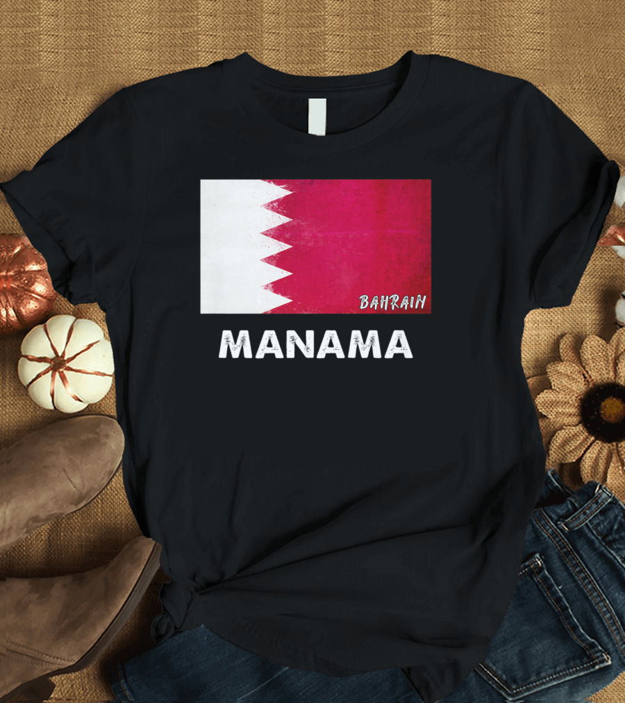 Bahrain Flag Manama T-Shirt