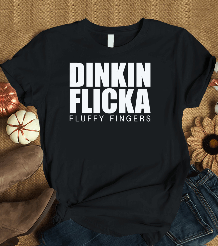 Dinkin Flicka Fluffy Fingers The Office Kevin Malone T-Shirt