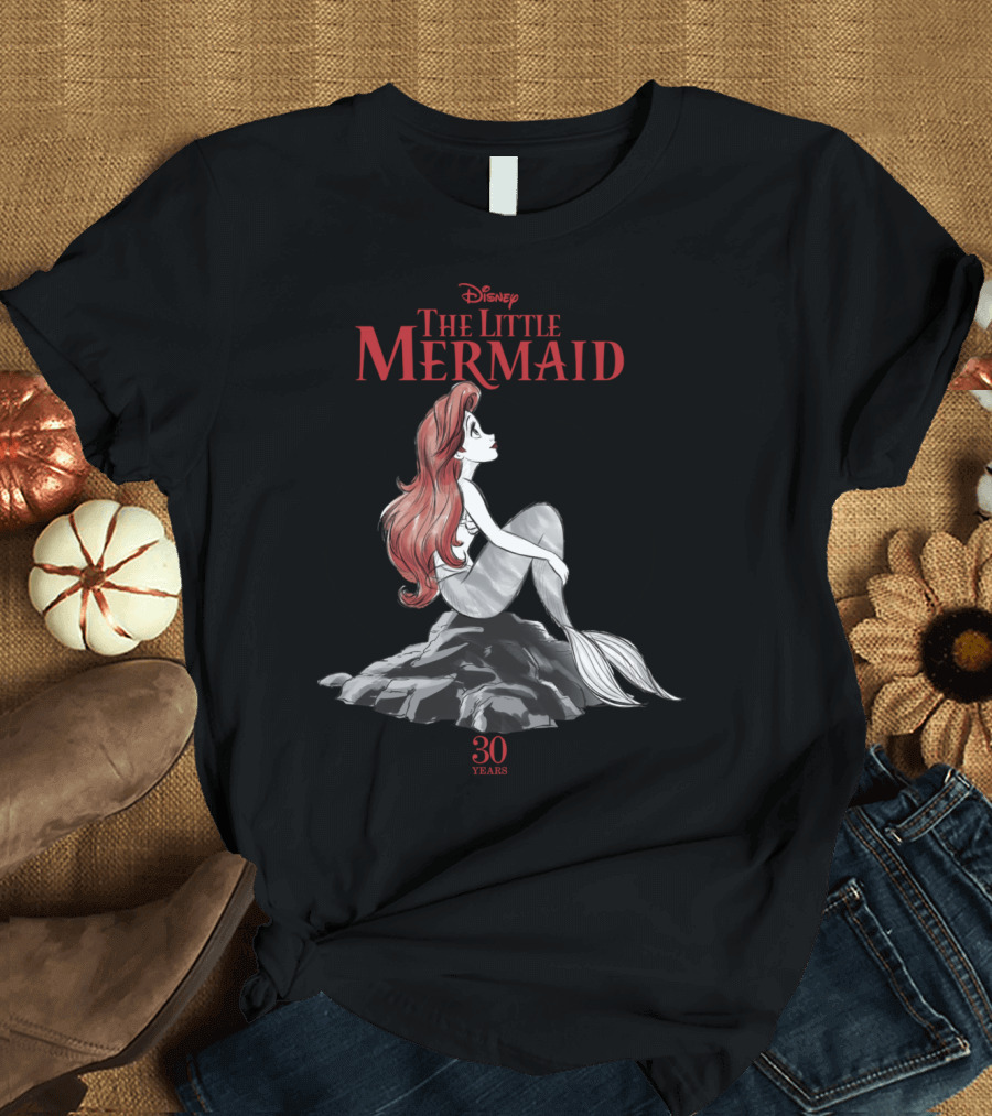 Disney The Little Mermaid 30 Years Anniversary Ariel T-Shirt