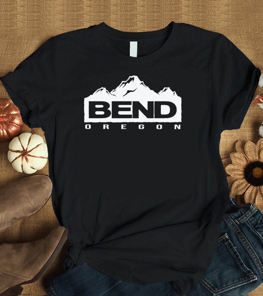 Bend Oregon Mountain Range T-Shirt