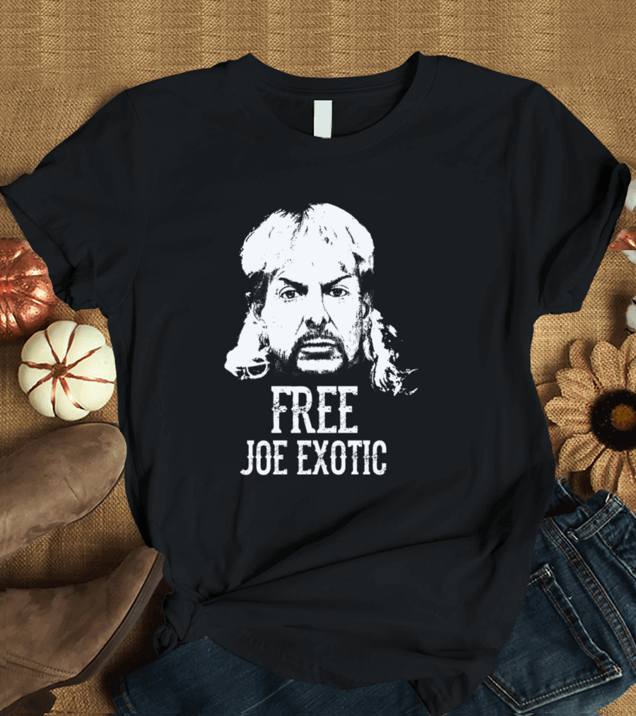 Free Joe Exotic Prisoner Advocate Tiger King Clemency Campaign T-Shirt