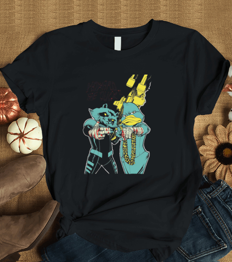 Howard the Duck Rocket Raccoon Mashup T-Shirt