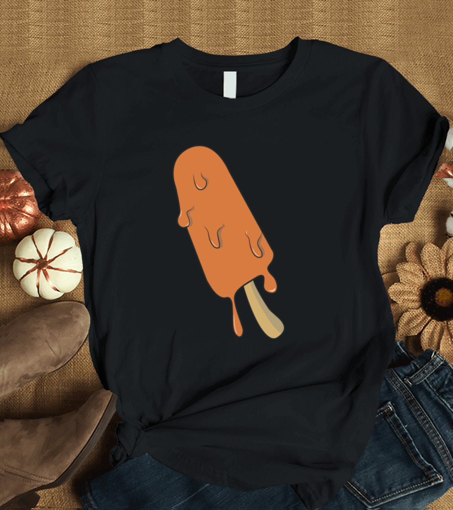 Pops Back Melting Orange Popsicle T-Shirt