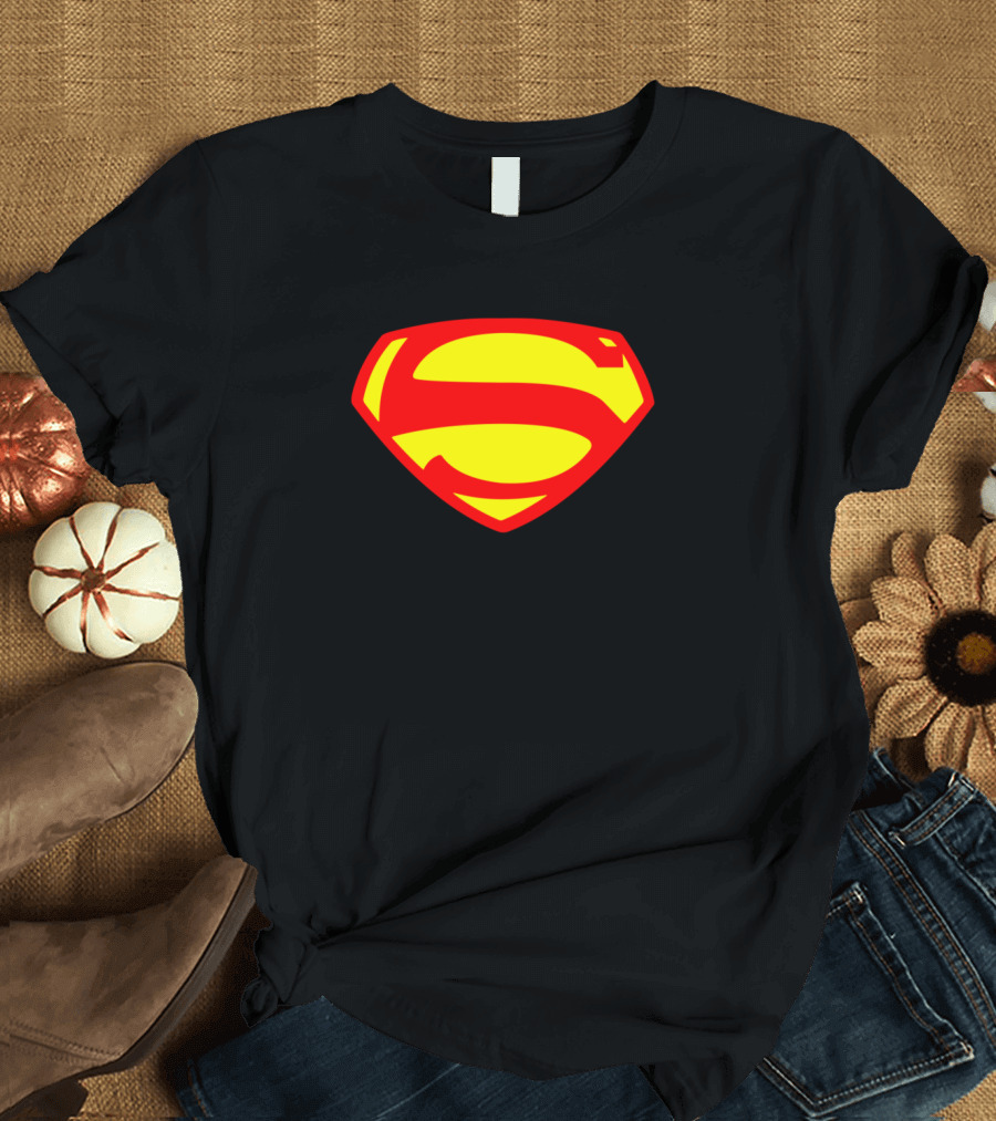 George Reeves Superman Shield Emblem T-Shirt