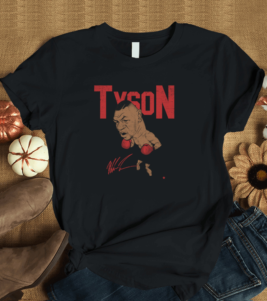 Mike Tyson Boxing Illustrated Signature T-Shirt