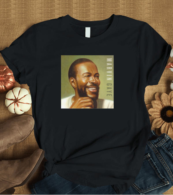 T-Shirt: Marvin Gaye Portrait T-Shirt Marvin Gaye Portrait T-Shirt