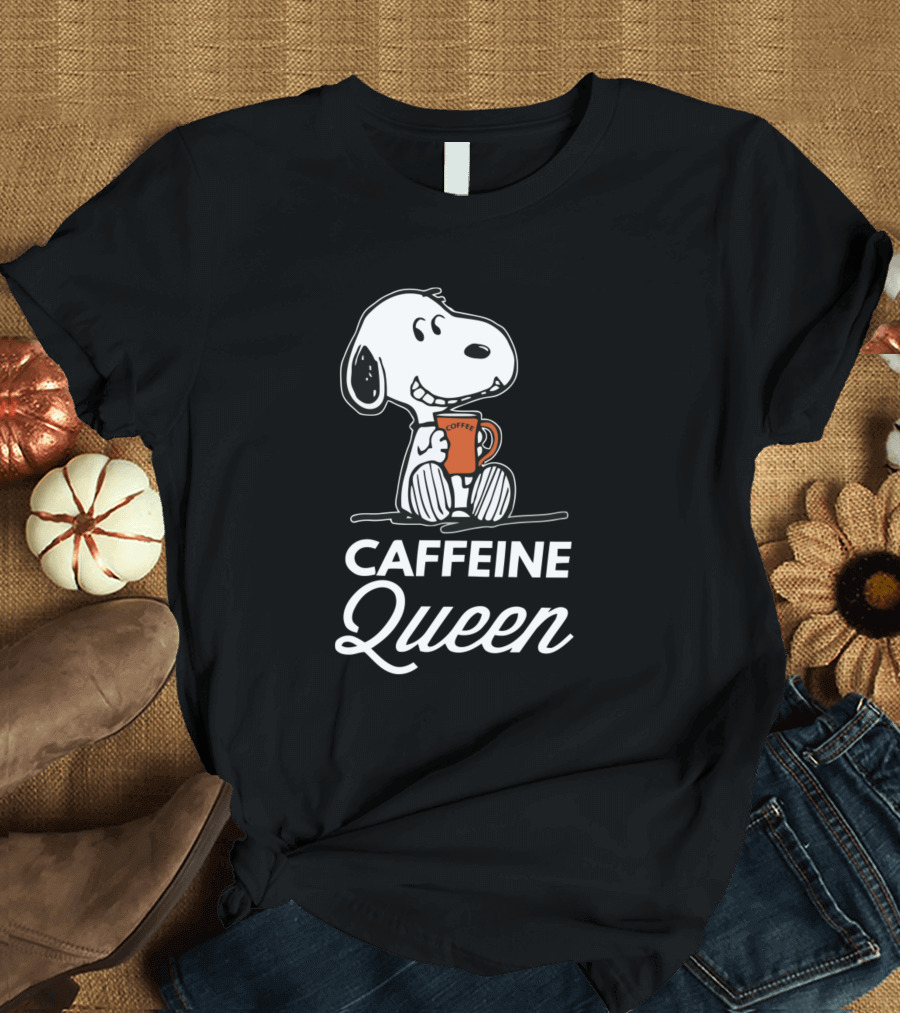 Snoopy Caffeine Queen Coffee Mug T-Shirt
