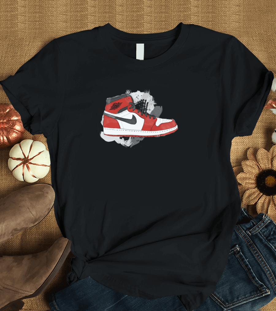Jordan Air Jordans Chicago Bulls Sneaker T-Shirt
