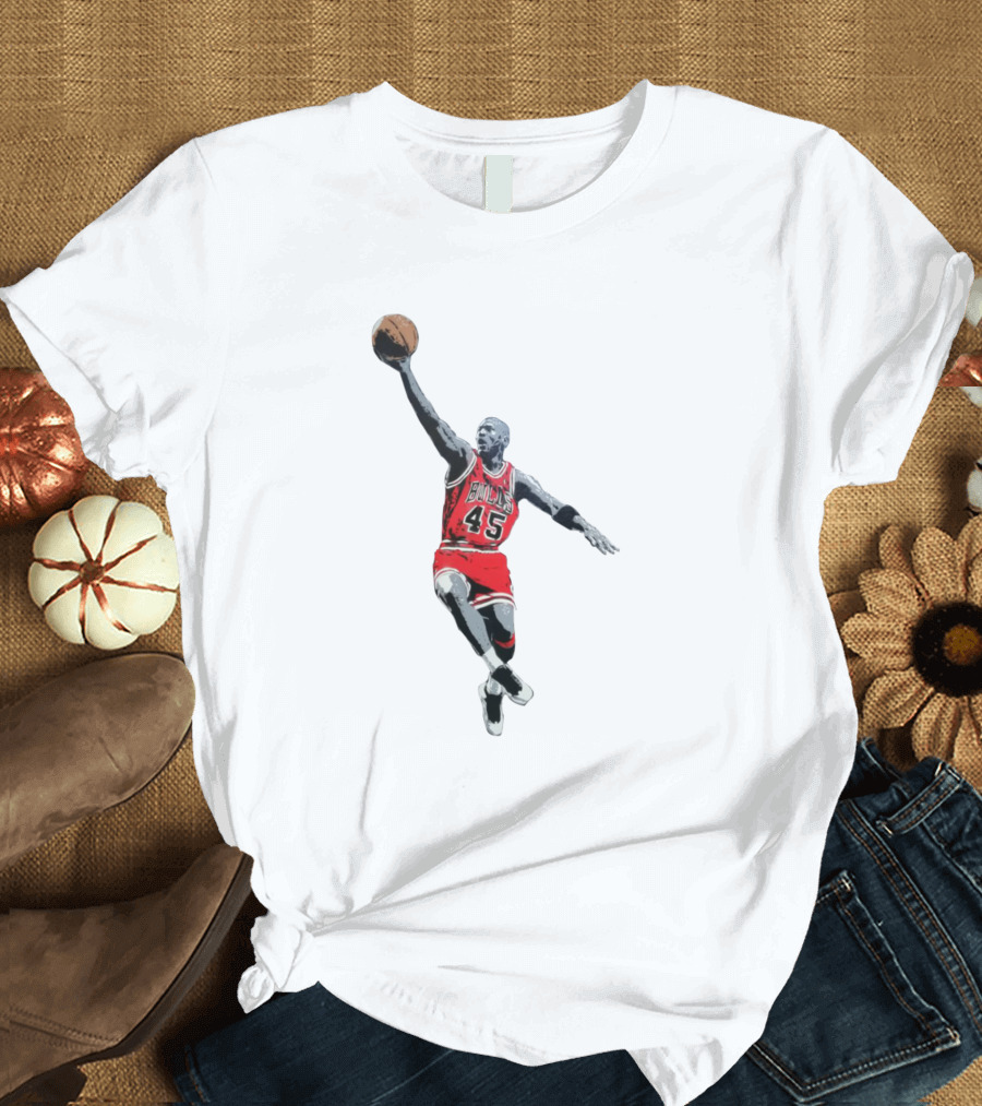 Jordan Chicago Bulls Number 45 Dunk T-Shirt