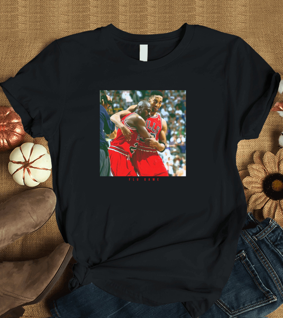 Flu Game Chicago Bulls Iconic Moment T-Shirt