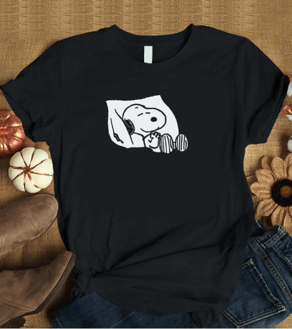 T-Shirt: Snoopy Nap Lover Peanuts Sleep Time T-Shirt Snoopy Nap Lover Peanuts Sleep Time T-Shirt