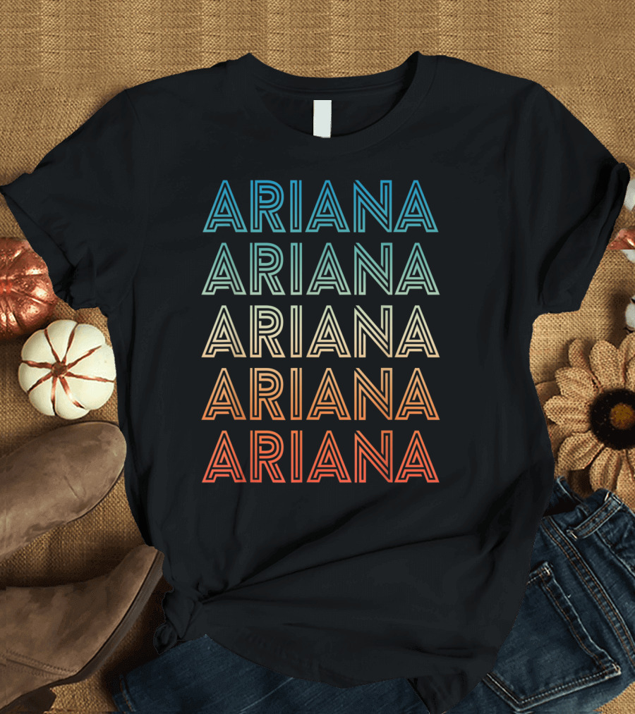 Ariana Multi-Color Gradient T-Shirt