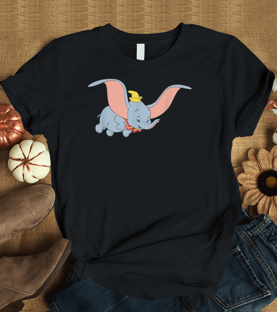 Dumbo Disney Classic Flying Elephant Animation T-Shirt