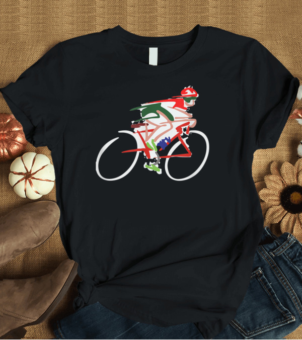 T-Shirt: Cycling Racing Biking Club Bicycle Rider T-Shirt Cycling Racing Biking Club Bicycle Rider T-Shirt