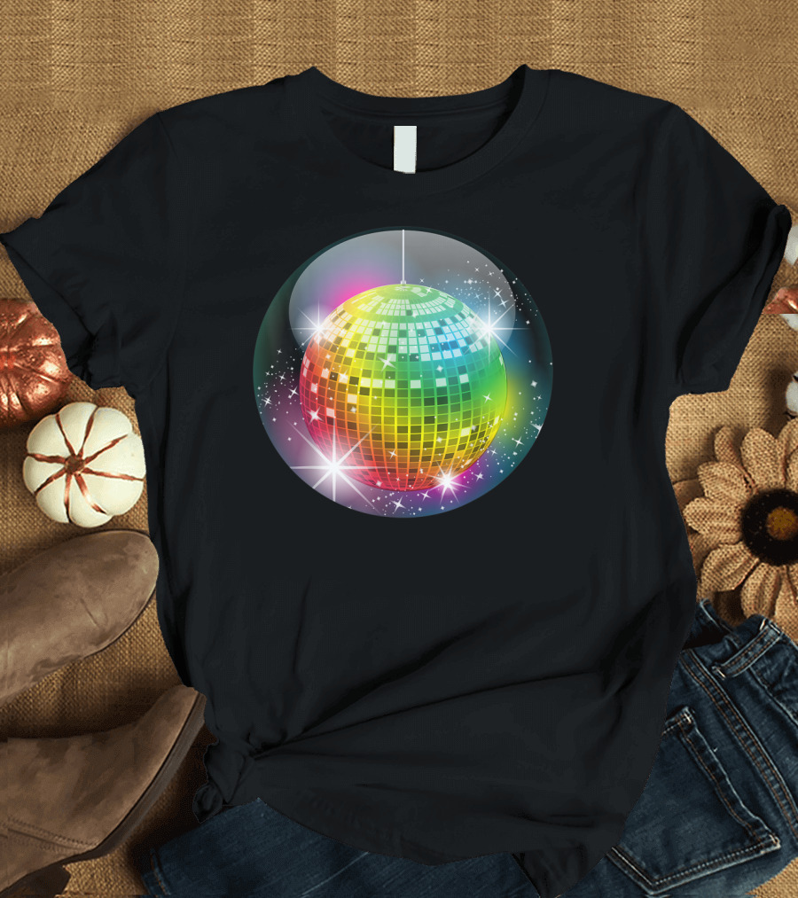 Funny Disco Balls Night Club Party Life T-Shirt