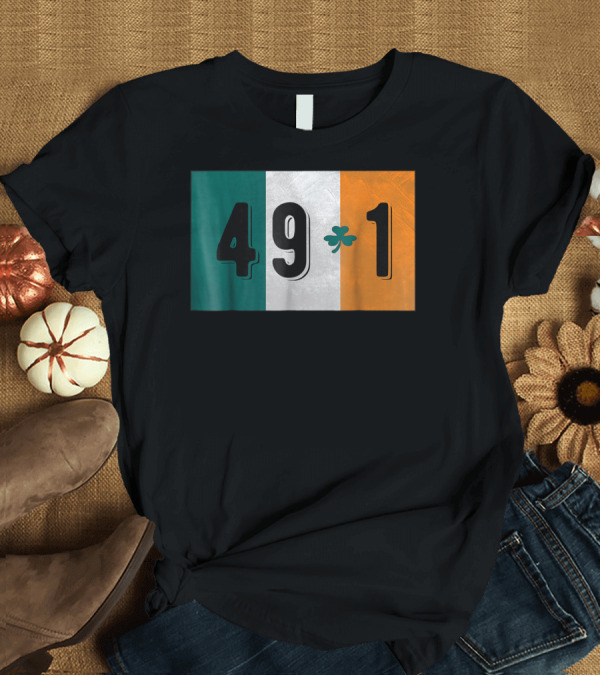 T-Shirt: Irish Boxing Club 49 And 1 Clover Ireland Flag T-Shirt Irish Boxing Club 49 And 1 Clover Ireland Flag T-Shirt