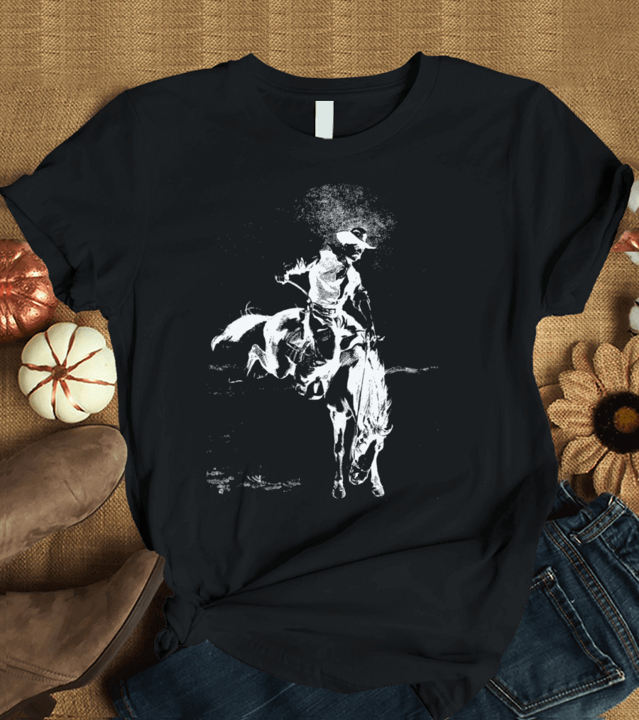 Vintage Cowboy Rodeo Horse Rider Vintage Cowboy T-Shirt
