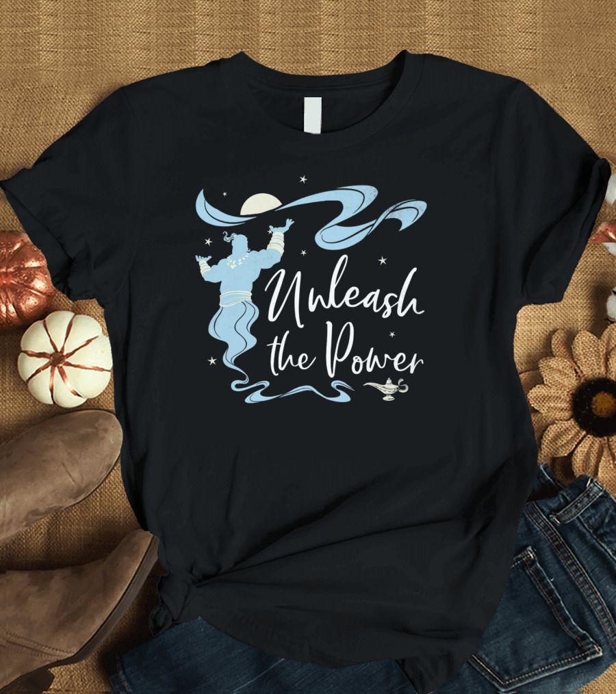 Disney Aladdin Live Action Genie Unleash the Power T-Shirt