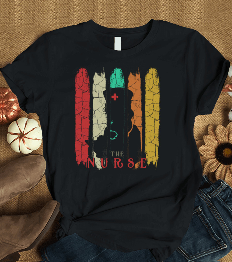 Retro Style Vintage The Nurse Cool T-Shirt