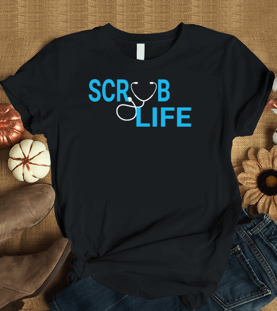 SCRUB LIFE Stethoscope T-Shirt