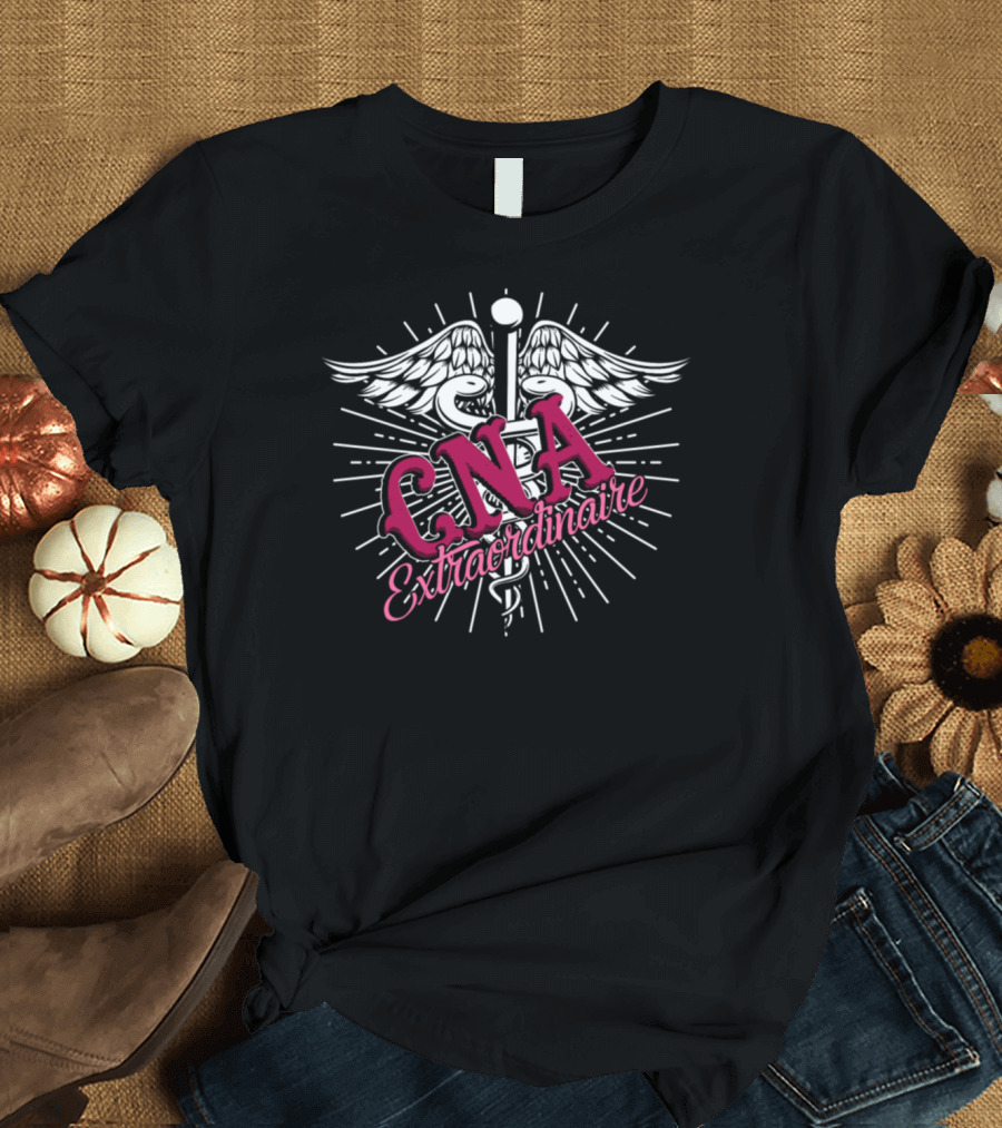CNA Extraordinaire Caduceus T-Shirt