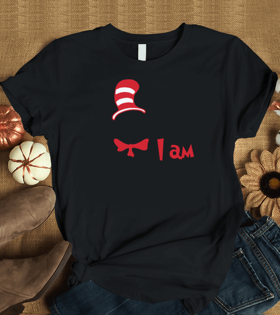 Nurse I Am Dr Seuss Hat Red Nose Day T-Shirt
