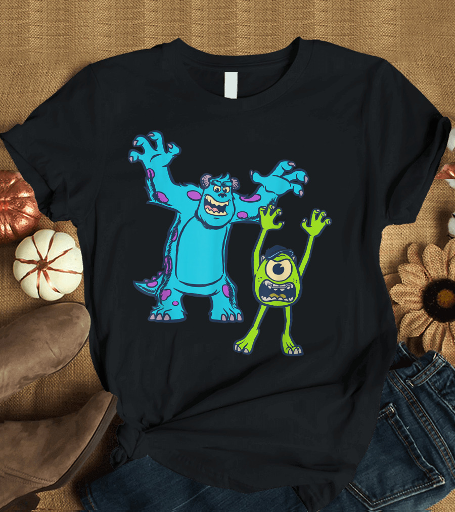 Disney Pixar Monsters University Sulley and Mike Scare Pose T-Shirt