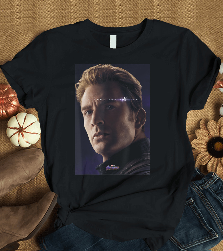 Avengers Endgame Captain America Avenge the Fallen Whatever It Takes T-Shirt