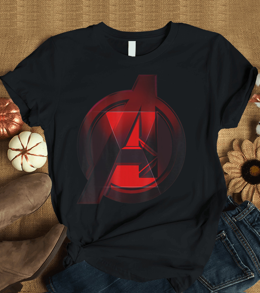 Marvel Avengers Red Black Widow T-Shirt