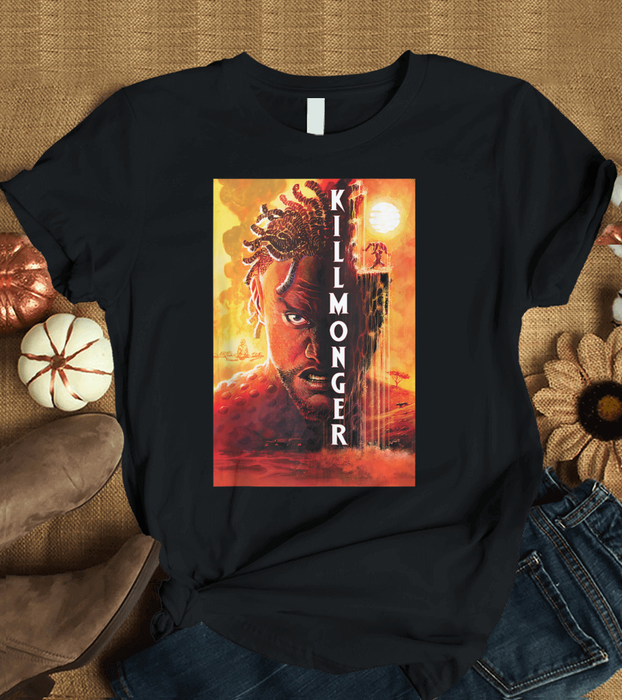 Killmonger Marvel Comixology Revenge Comic Book Cover Vibrant T-Shirt